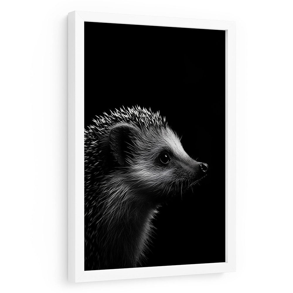 Igel Poster gerahmt