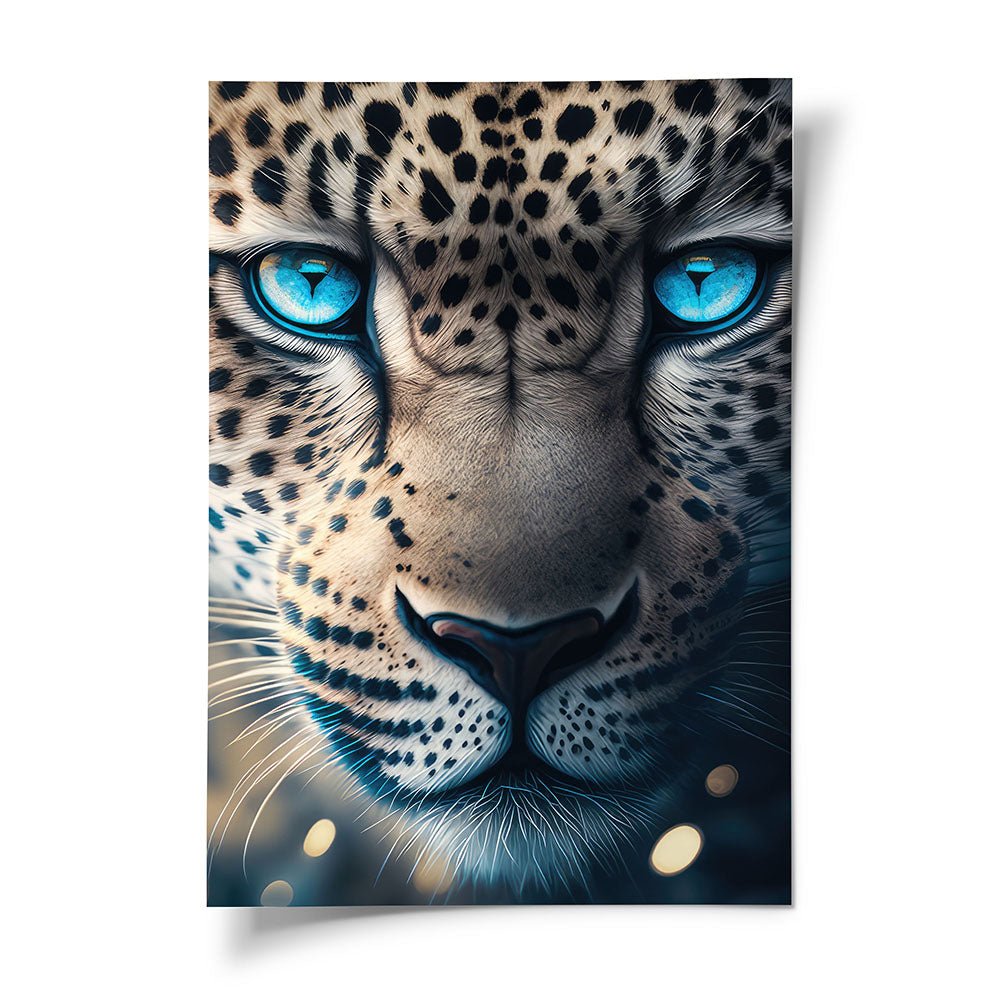 Poster Wandbild Leopard