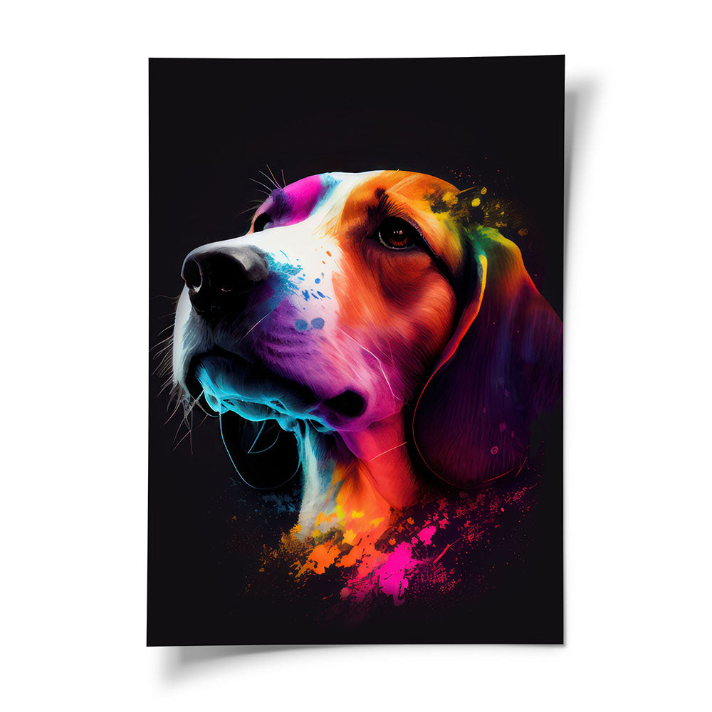 Poster Hund Beagle