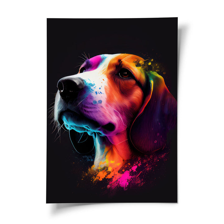 Poster Hund Beagle