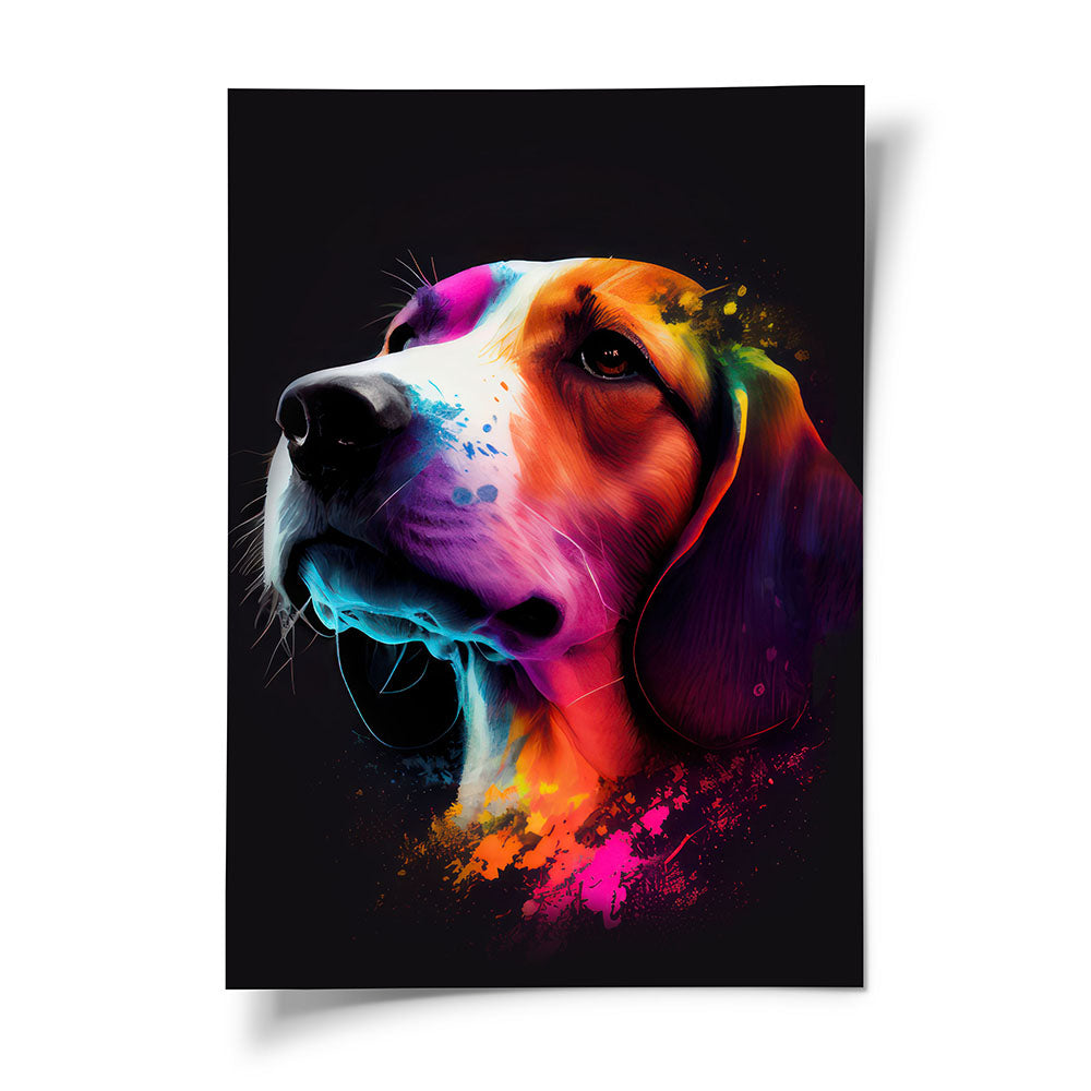 Poster Hund Beagle