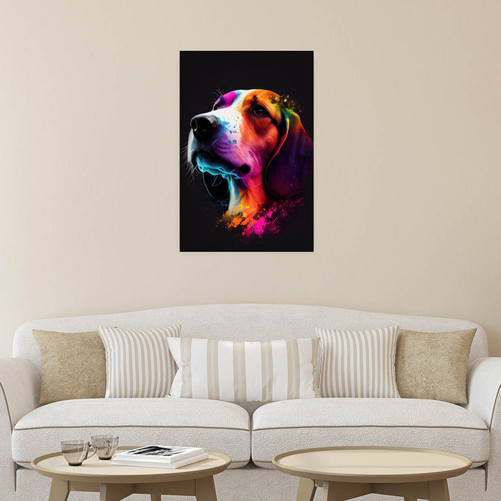 Beagle Hundeposter 