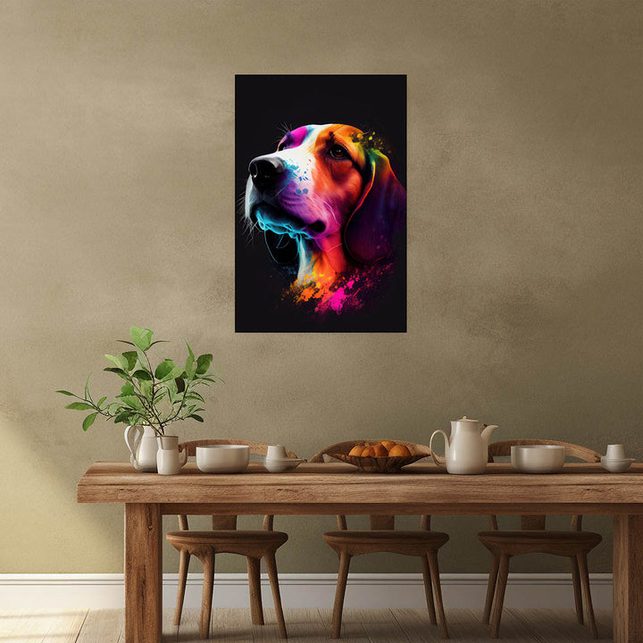 Beagle Wandbild