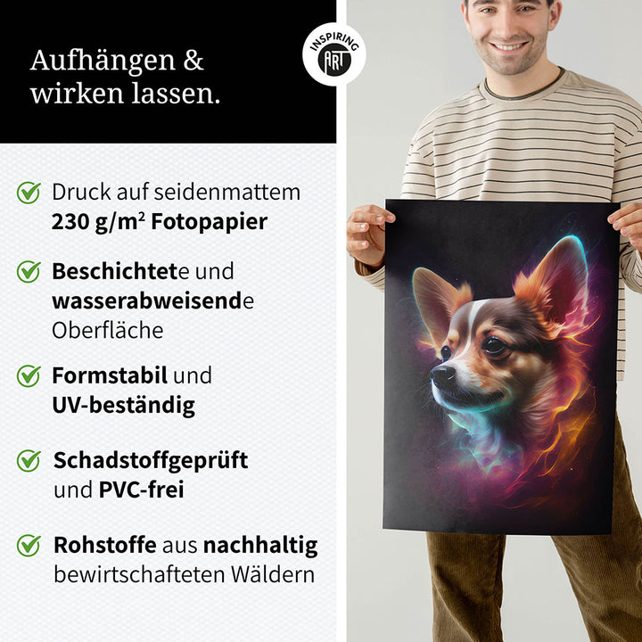 Chihuahua Hundeposter 