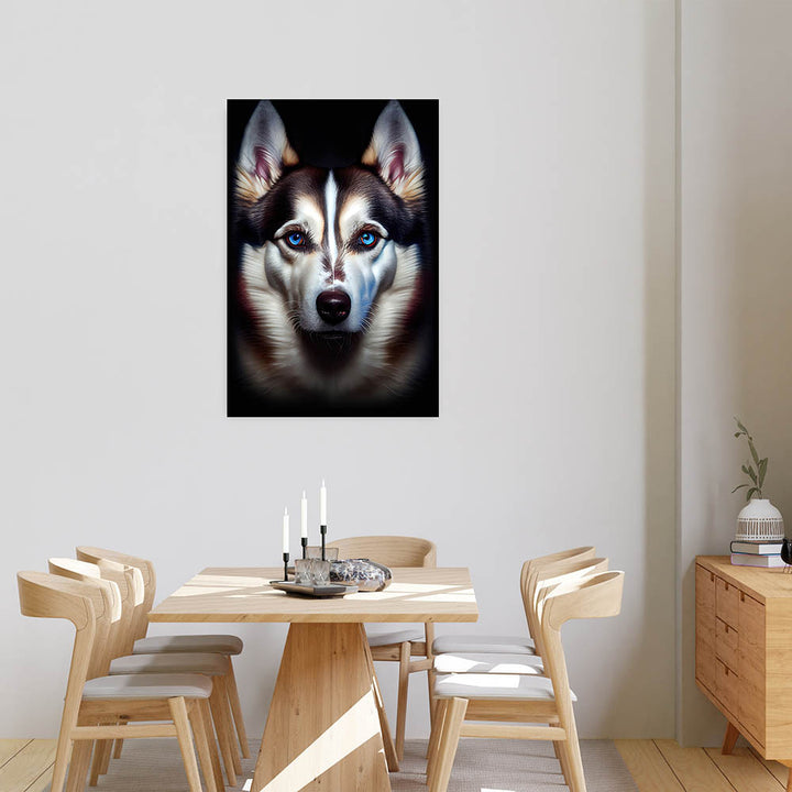 Husky Hundeposter