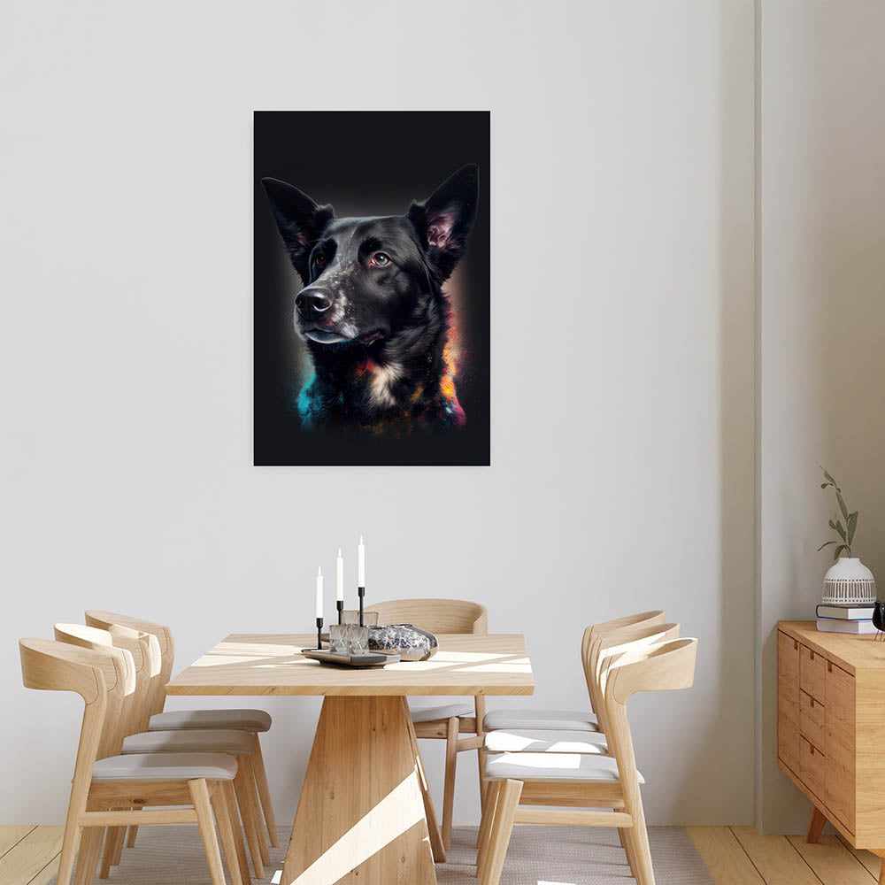 Labrador-Mischling Hundeposter