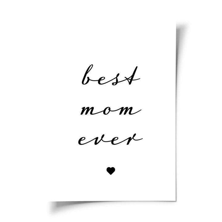 Poster Mama Geschenk 
