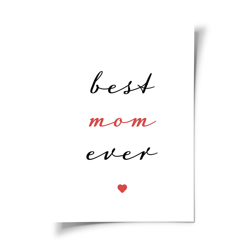 Poster Mama Geschenk 