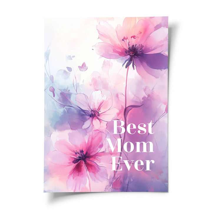 Wandposter Mama Geschenk