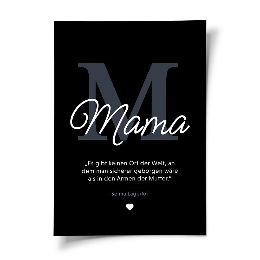 Poster Mama Geschenk 