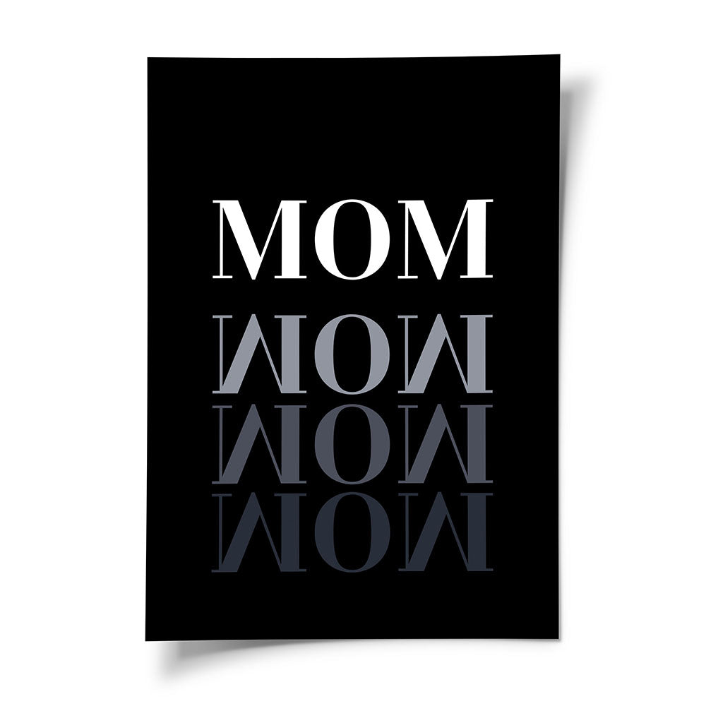 Poster Mama Geschenk 