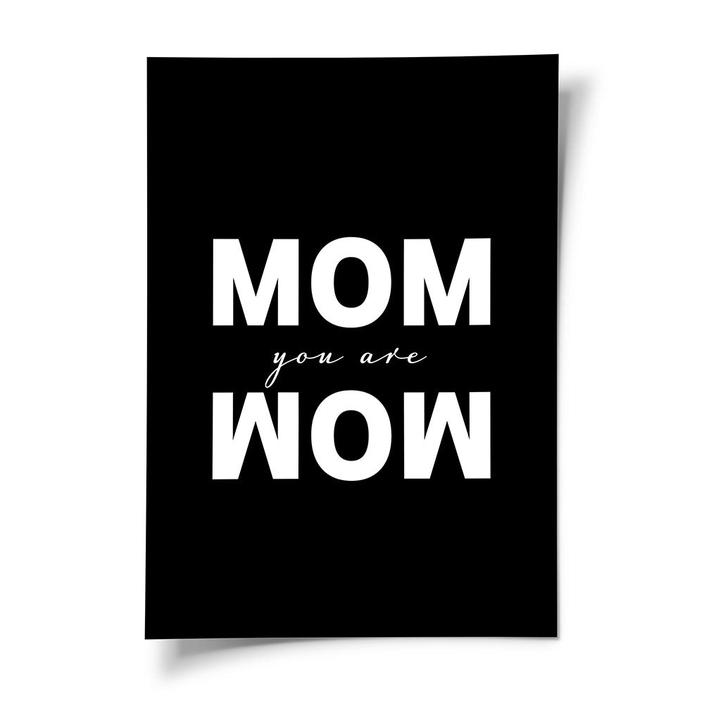 Poster Mama Geschenk 