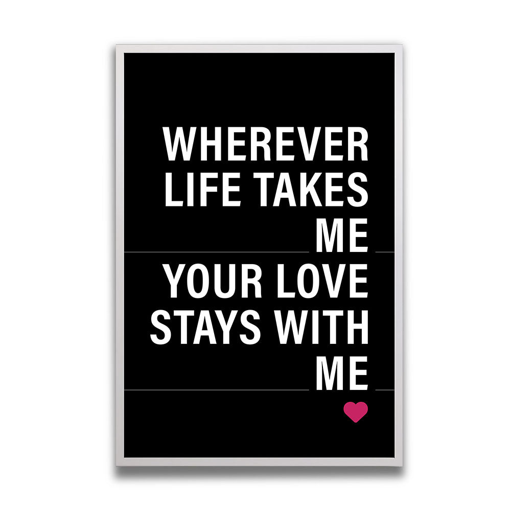 Gerahmtes Poster Mama Geschenk Muttertag