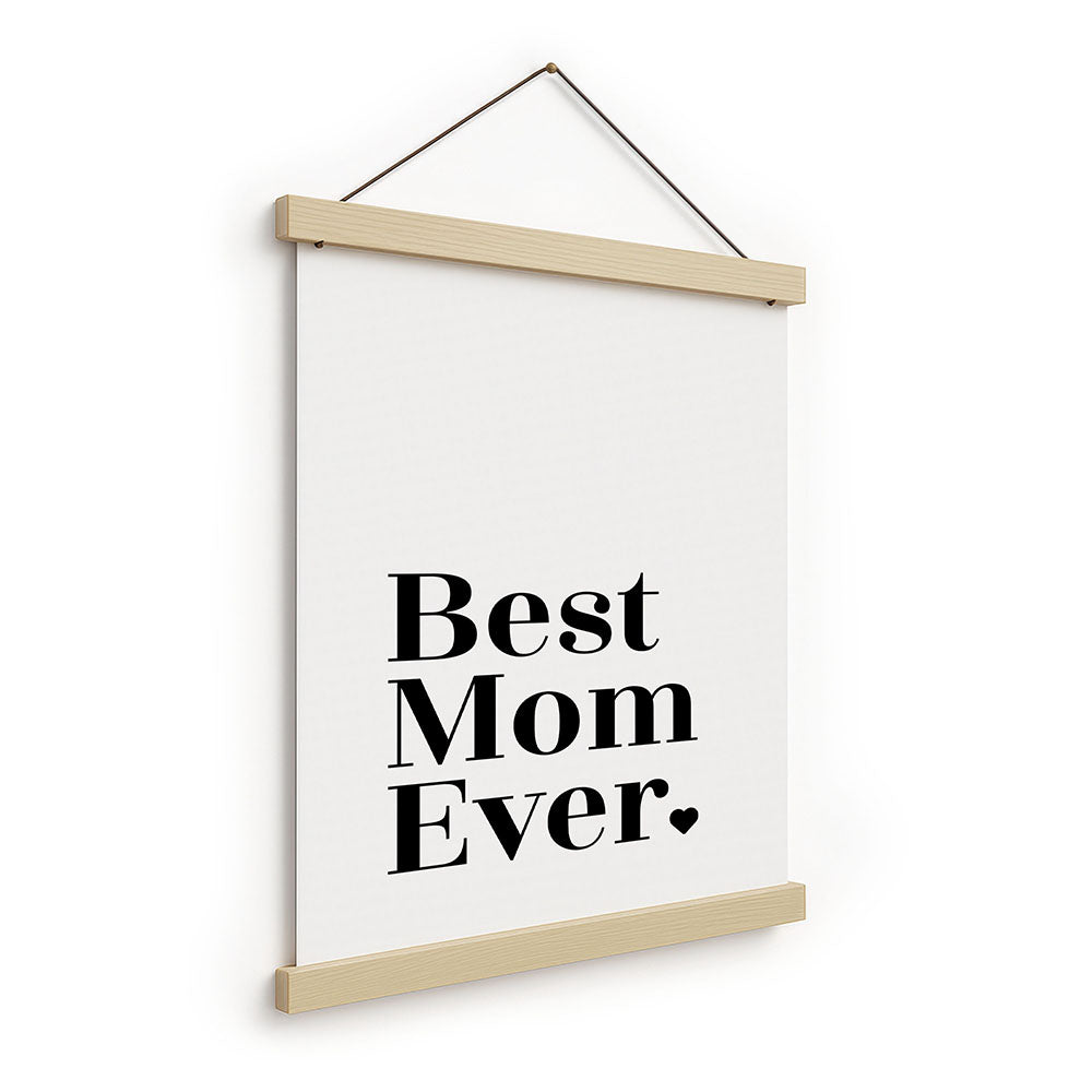 Stoffbild zum Aufhängen Mama