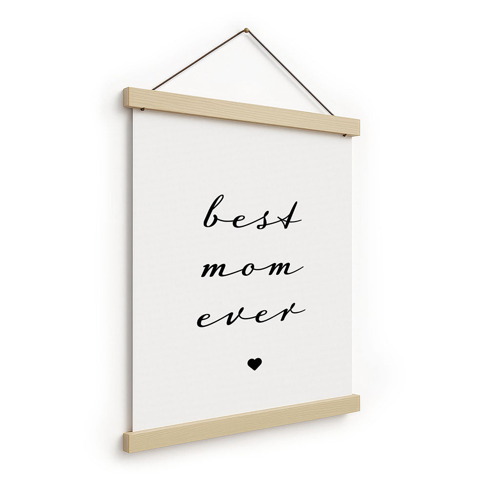 Stoffbild zum Aufhängen Mama