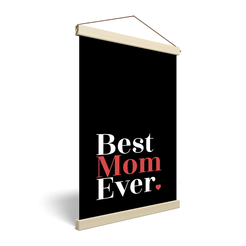 Stoffbild mit Holzleisten Canvas Hanger Mama
