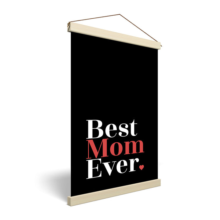Stoffbild mit Holzleisten Canvas Hanger Mama