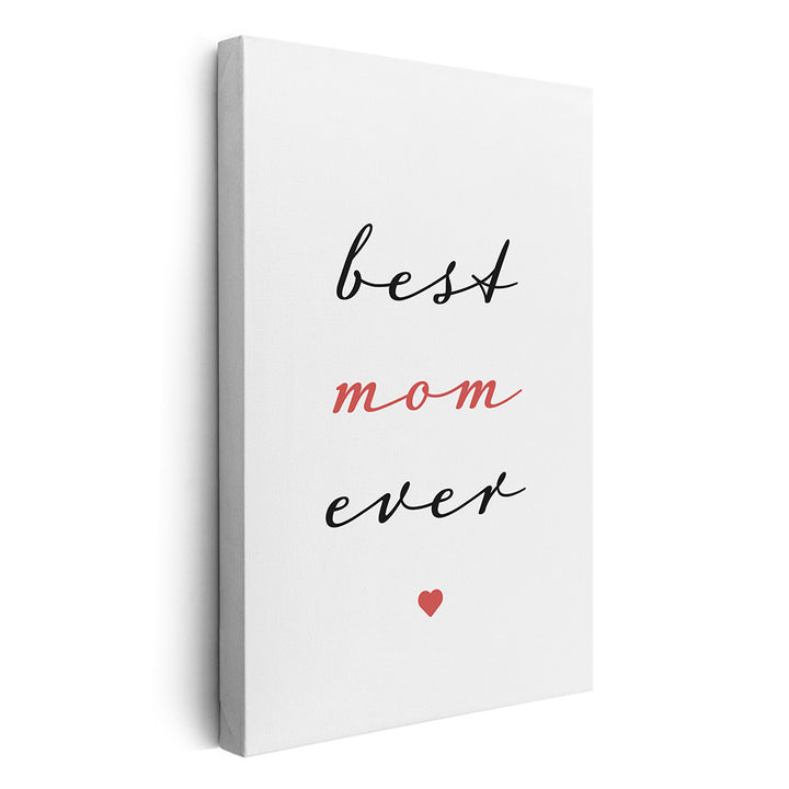 Leinwandbild Geschenk Mama