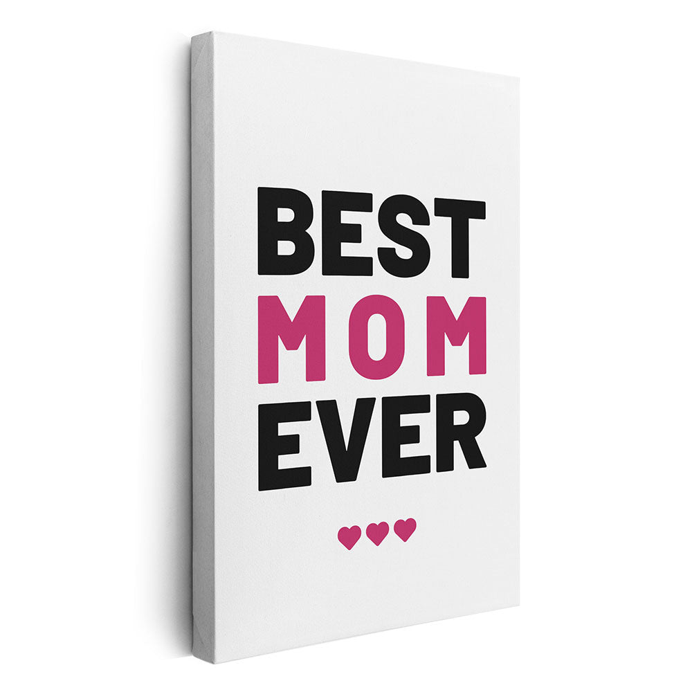 Leinwand Wandbild Geschenk Mutter