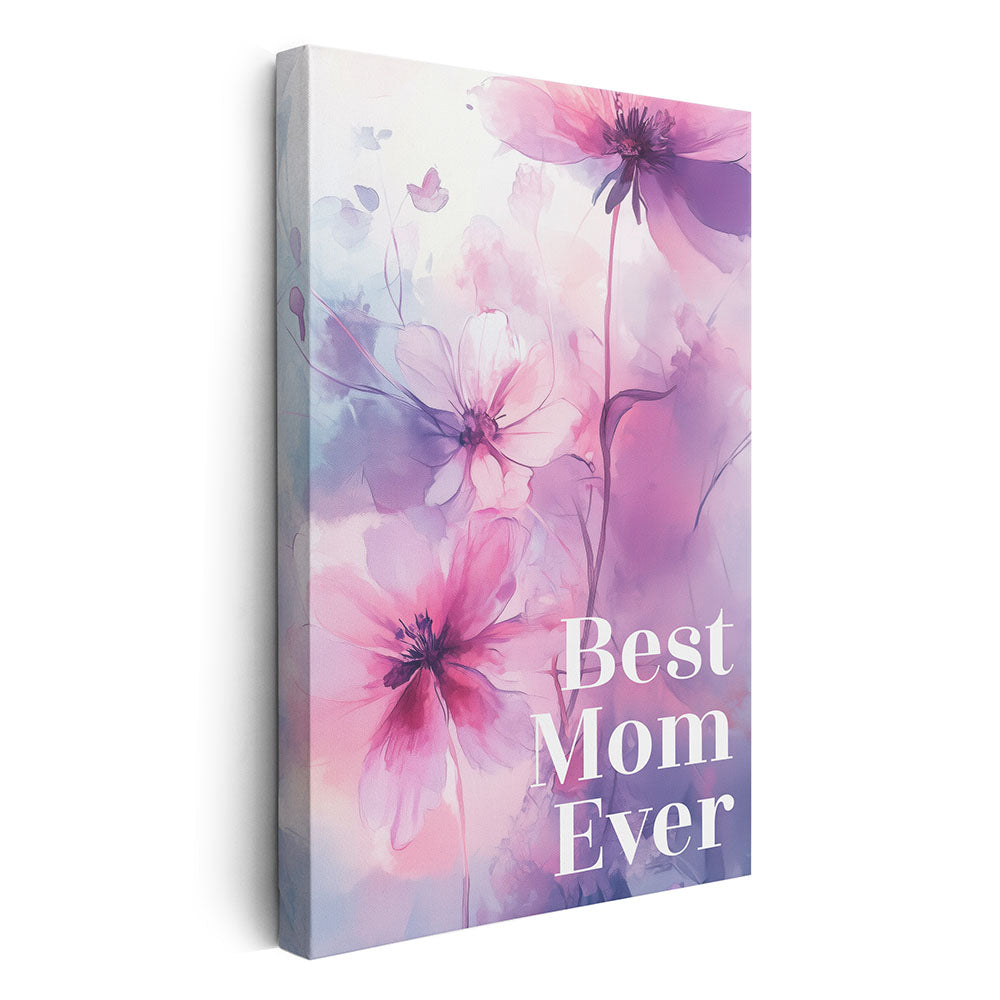 Florales Wandbild Geschenk Mama