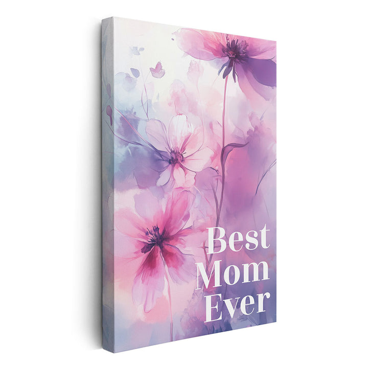 Florales Wandbild Geschenk Mama