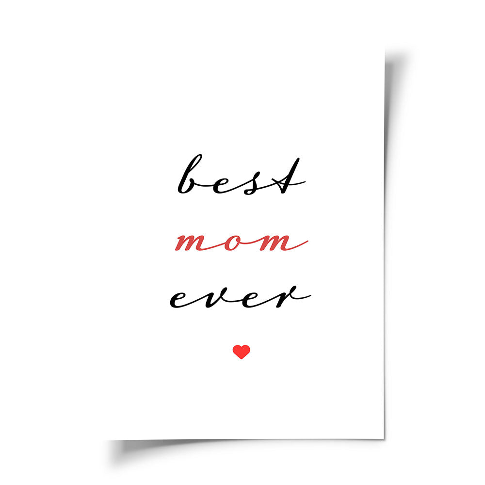 Poster Wandbild Mutter Geschenk