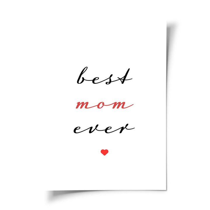 Poster Wandbild Mutter Geschenk