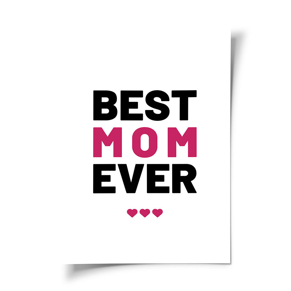 Poster Mutter Geschenk