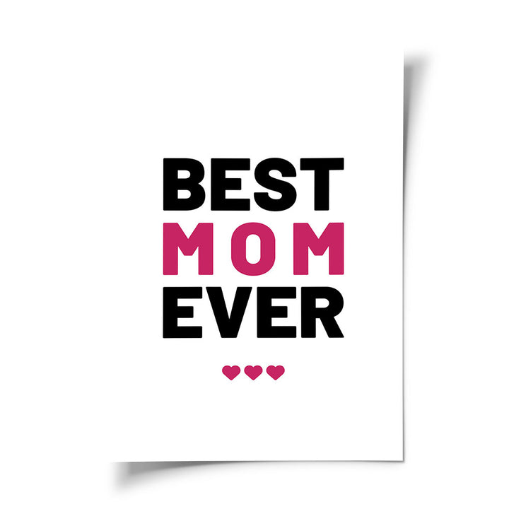 Poster Mutter Geschenk