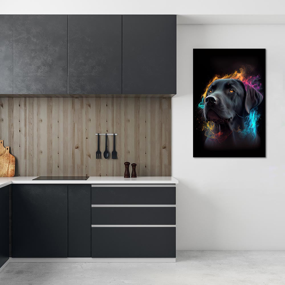 Leinwand Bild Hunde Labrador